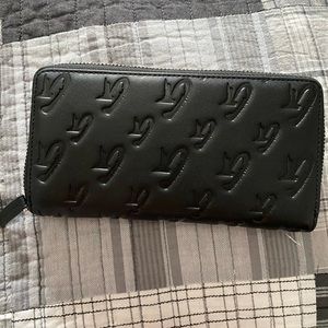 Glamaholic lifestyle long black wallet